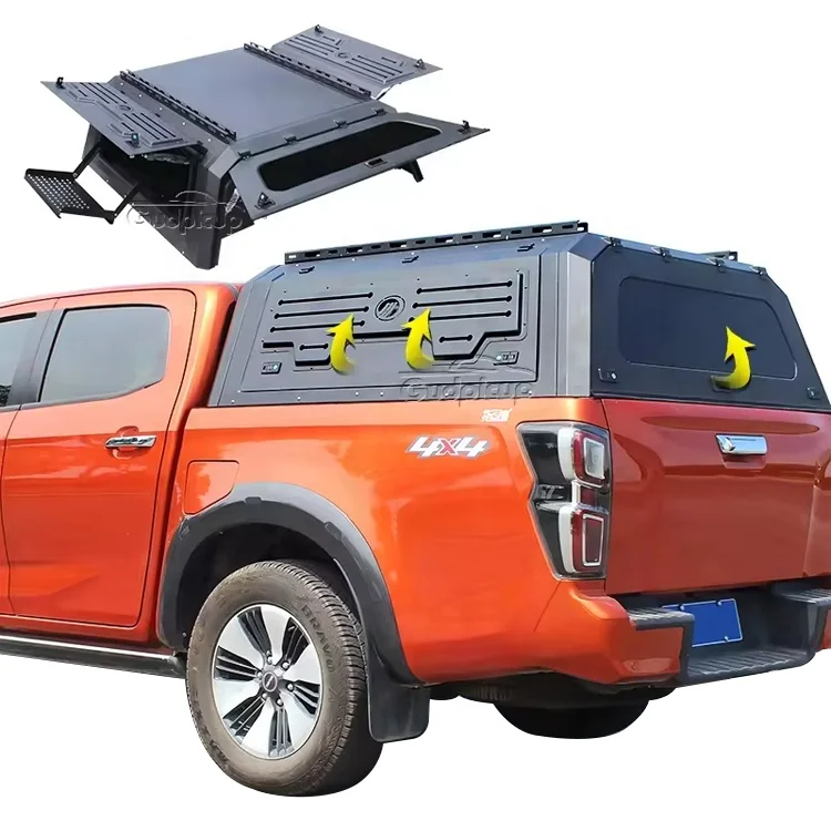 

Benext 4x4 GWM PEOR Pickup Steel Bed Hardtop Canopy Retractable Outdoor Kitchen Canopies For Models Tacoma Navara Tundra NP300