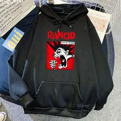 Give 'em The Boot Rancid Hoodies Fashion Rock Band Printing Sweatshirts for Men/Women Casual Unisex Streetwear Hip Hop Sudaderas