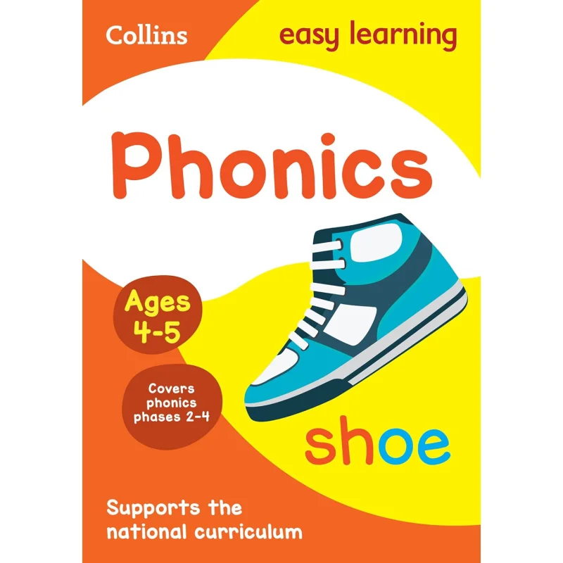 Phonics Ages 45Collins Easy Learning Preschool Collins Harper Collins UK 9780008617936 Book