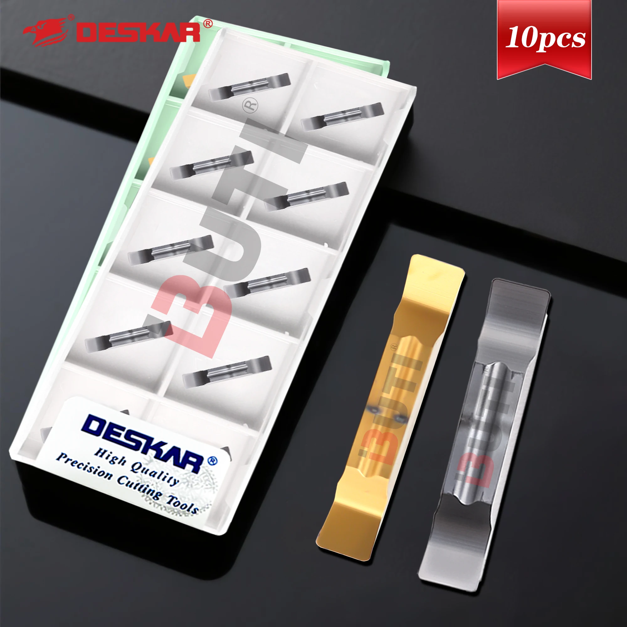 

MGGN300-JM LF6008 MGGN400-JV LF6028 DESKAR Slotting Inserts Steel Parts Stainless Steel High-Quality Lathe Cutting Tool Inserts