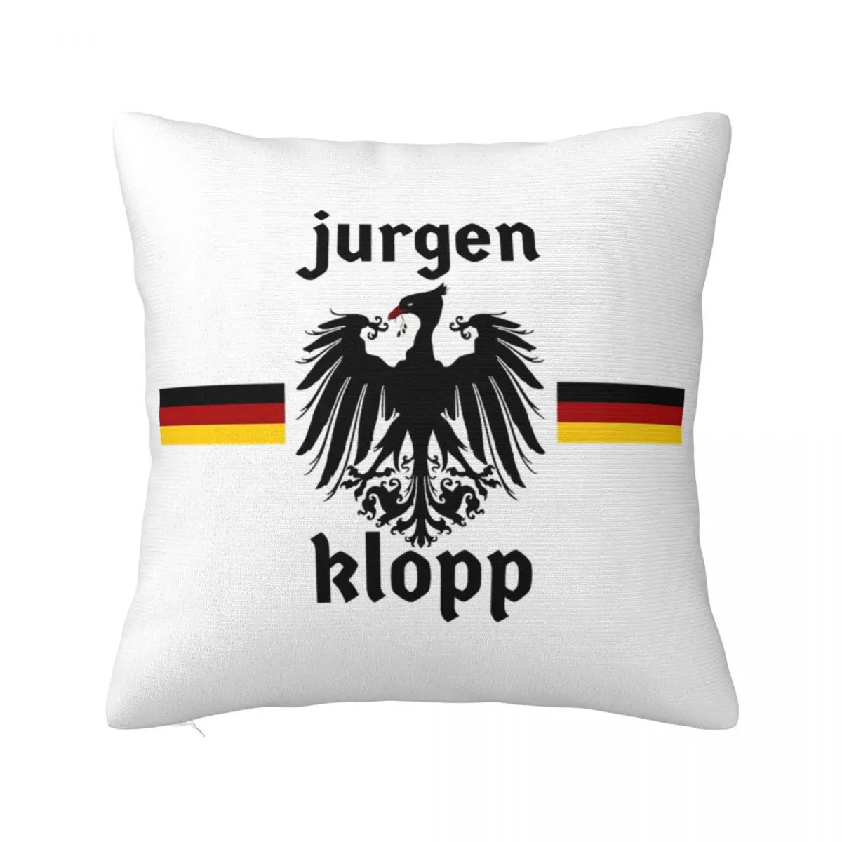 German Jurgen Klopp Square Pillow Covers Polyester Living Room Cushion Case Cool Home Decoration Pillow Cover 40*40