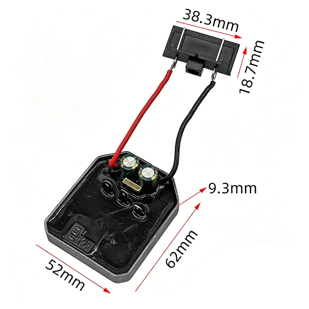 8 Wire Protection Drive Board Controller For For A3 For 2106 Electric Wrench Control Panel Black Plastic Power Tool Accessories