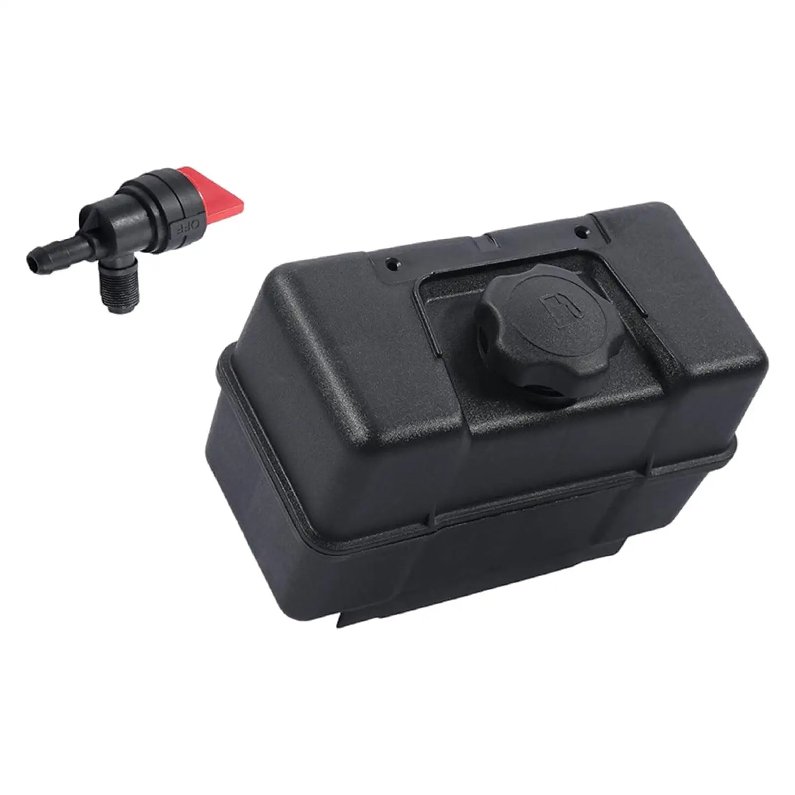 

691993 Fuel Tank Mower Premium Replacement with Shut Off Valve & Fuel Cap for Log Splitter Specific Snow Blower Tiller