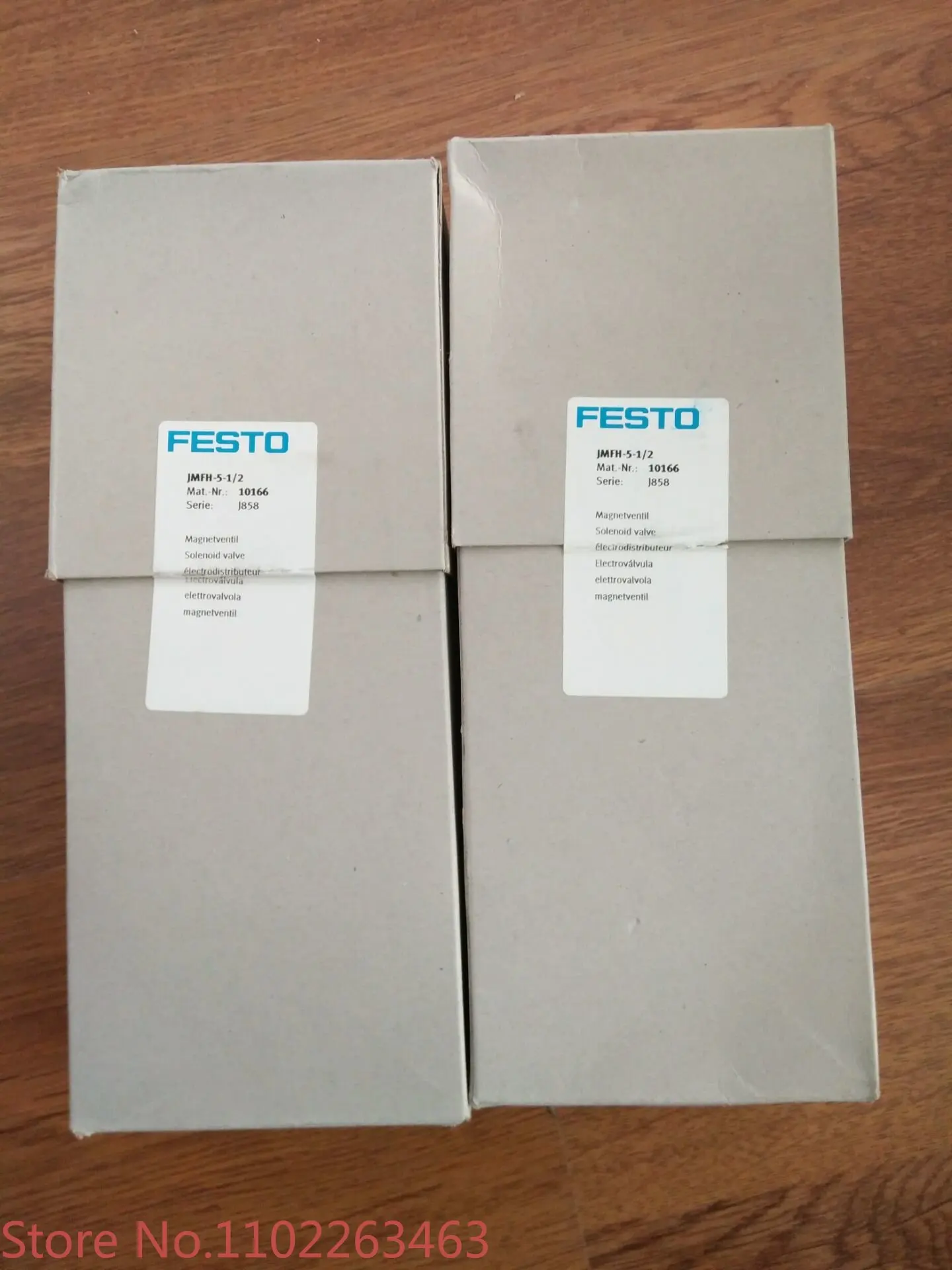 Spot sales of German FESTO solenoid valve JMFH-5-1/2 10166 JH-5-1/2 10165