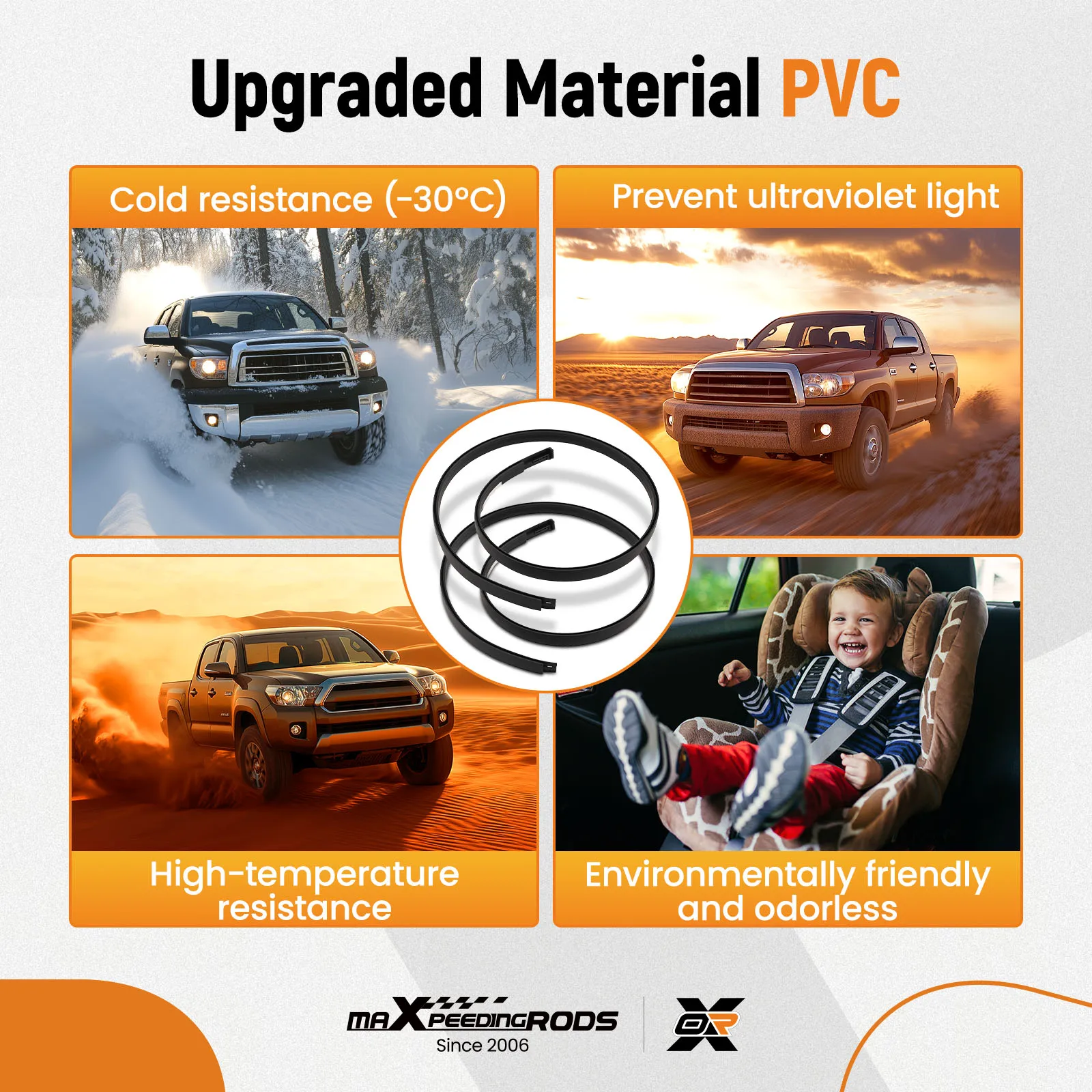 

Roof Seal Weather Belt for Toyota Tundra Crewmax Double Cab 07-21 75551-0C060