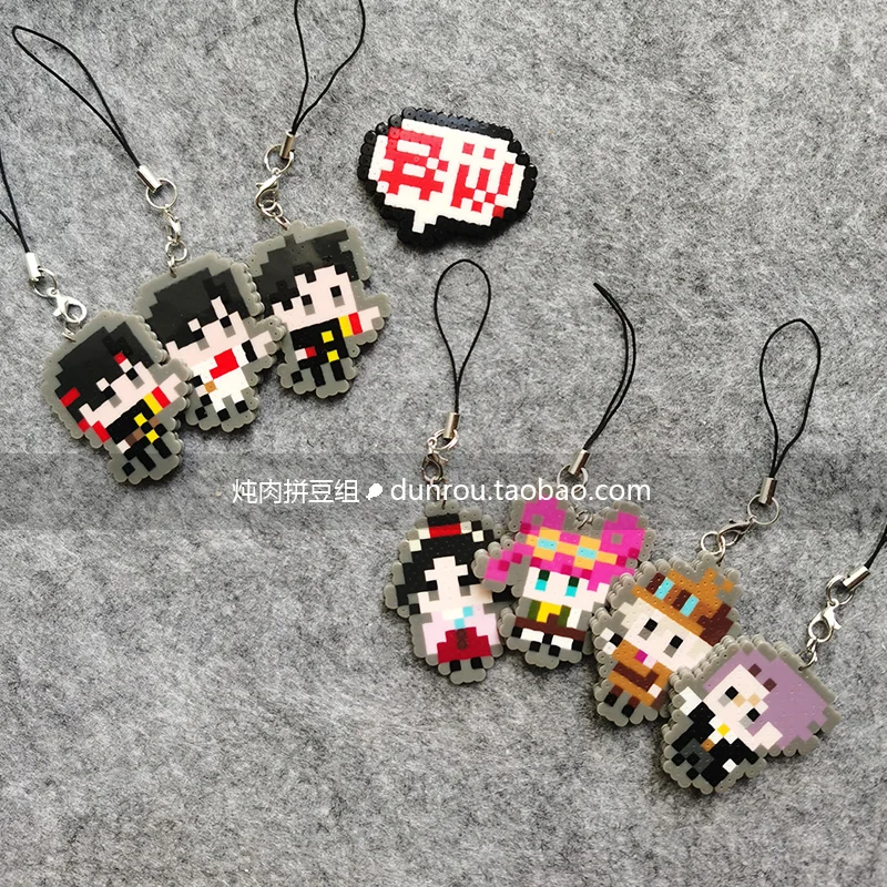 

Anime Ace Attorney Susato Mikotoba Kazuma Asogi Iris Watson Barok Van Zieks Cosplay Cartoon Handmade Pendant Charm Keyring Gift
