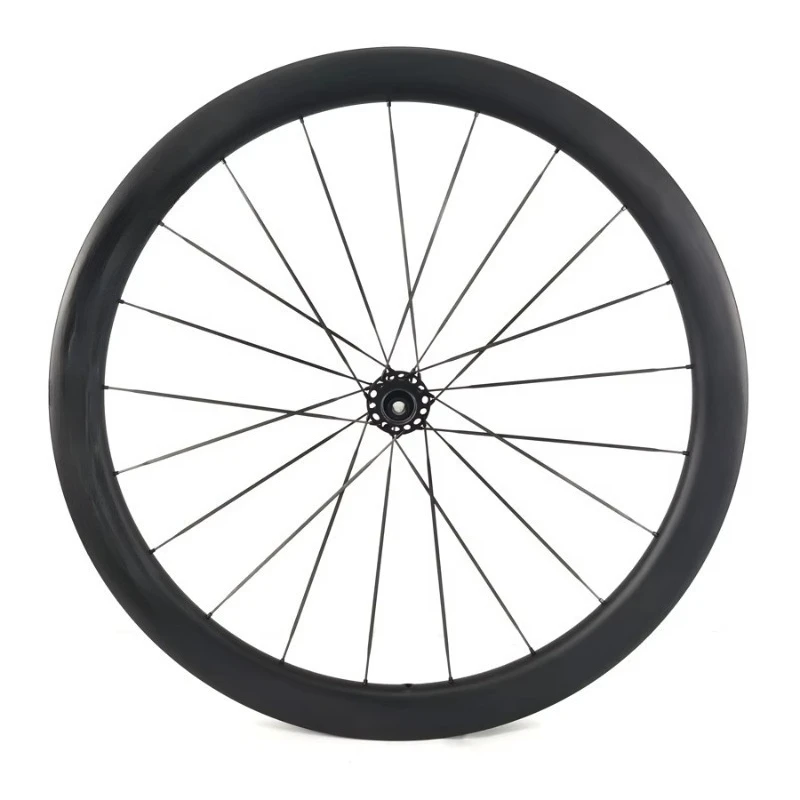 1250g Road Bike 45mm Carbon Tubeless Ready Wheelset 21 Holes 36T Center Lock Disc Brake Hub Carbon Spokes Gravel Wheel
