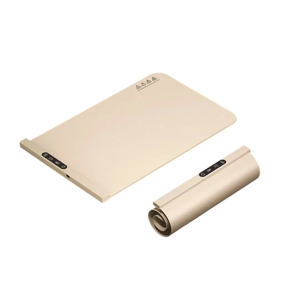 

Складная грелка для еды, силиконовая подушка для быстрого нагрева на всю поверхность, изоляционная подушка для тележки для еды, безопасная 8-уровневая регулировка температуры