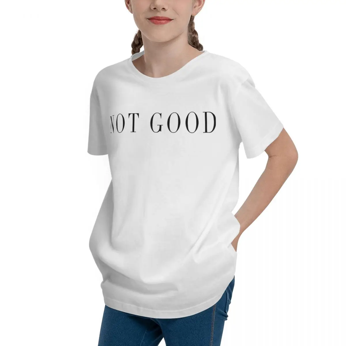 Not Good Happy Quinn Scorpion Classic Top quality Tees Graphic Cool Funny Joke Home Crewneck Teeanger T-Shirt