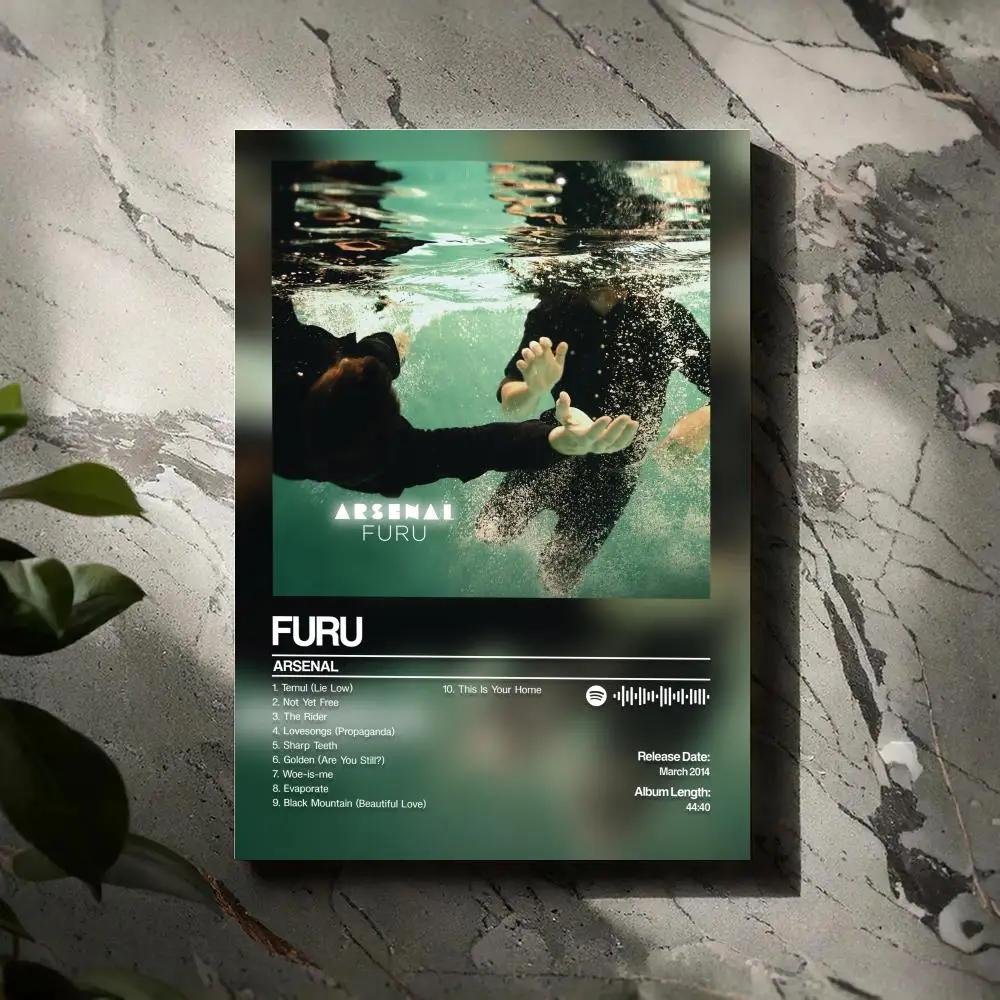 

Arsenal Furu Poster Prints Canvas Painting Wall Art Picture Living Room Home Decor Tracklist Music Album Cover
