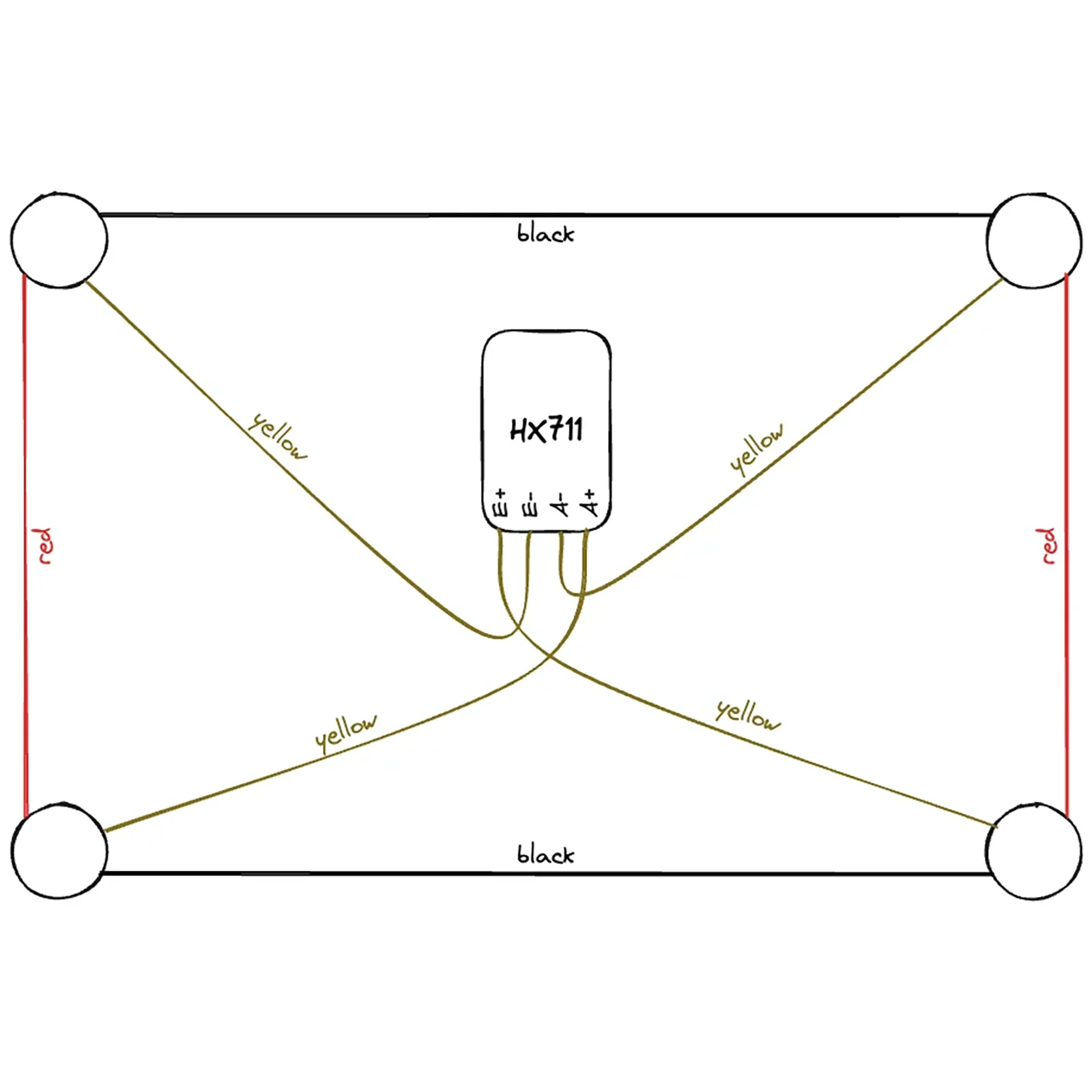 50kg Load Cell 50kg Weighing Sensor Half-bridge Strain Gauge Human Body Scale Weight Sensor for Arduino