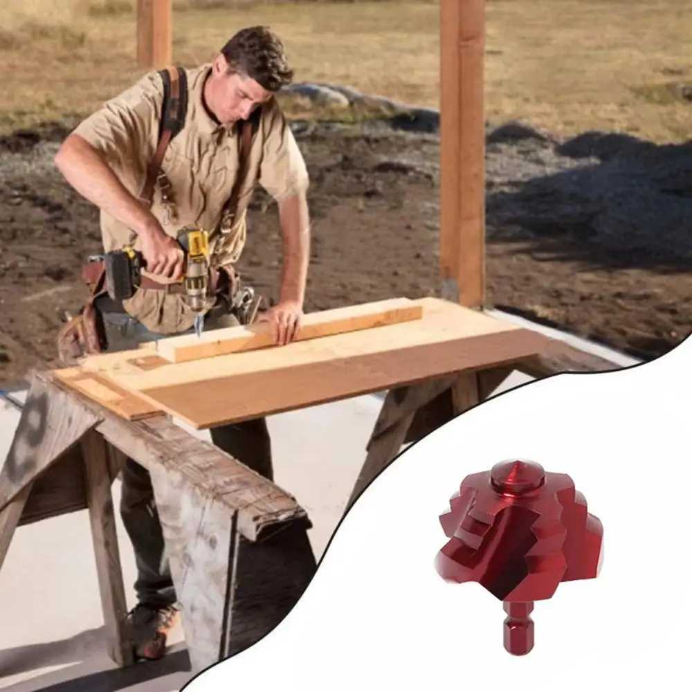 

PPR Lifting Stepped Drill Bit High-Speed Steel Spiral Groove Hexagonal Shank Drill Bit Reaming Drilling Durable