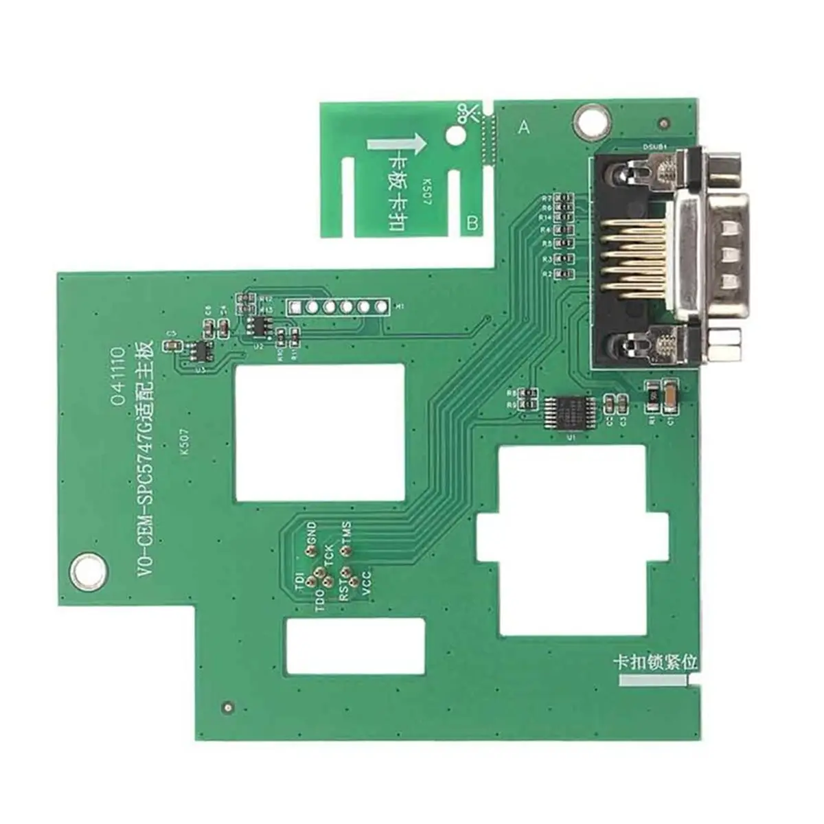 A67F For Keydiy for Volvo CEM SPC5747G Solder Free Adapter KDADP2502 for 2022-for Volvo Works with KD-X4