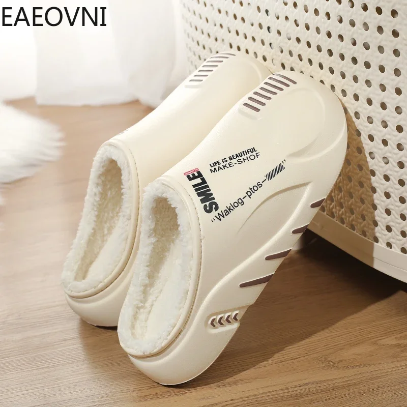 Classic Eva Cotton Chef Slippers for Mans Working Winter Outdoor Men's Casual Non-Slip Fashion Slipper Lightweight Popular Model