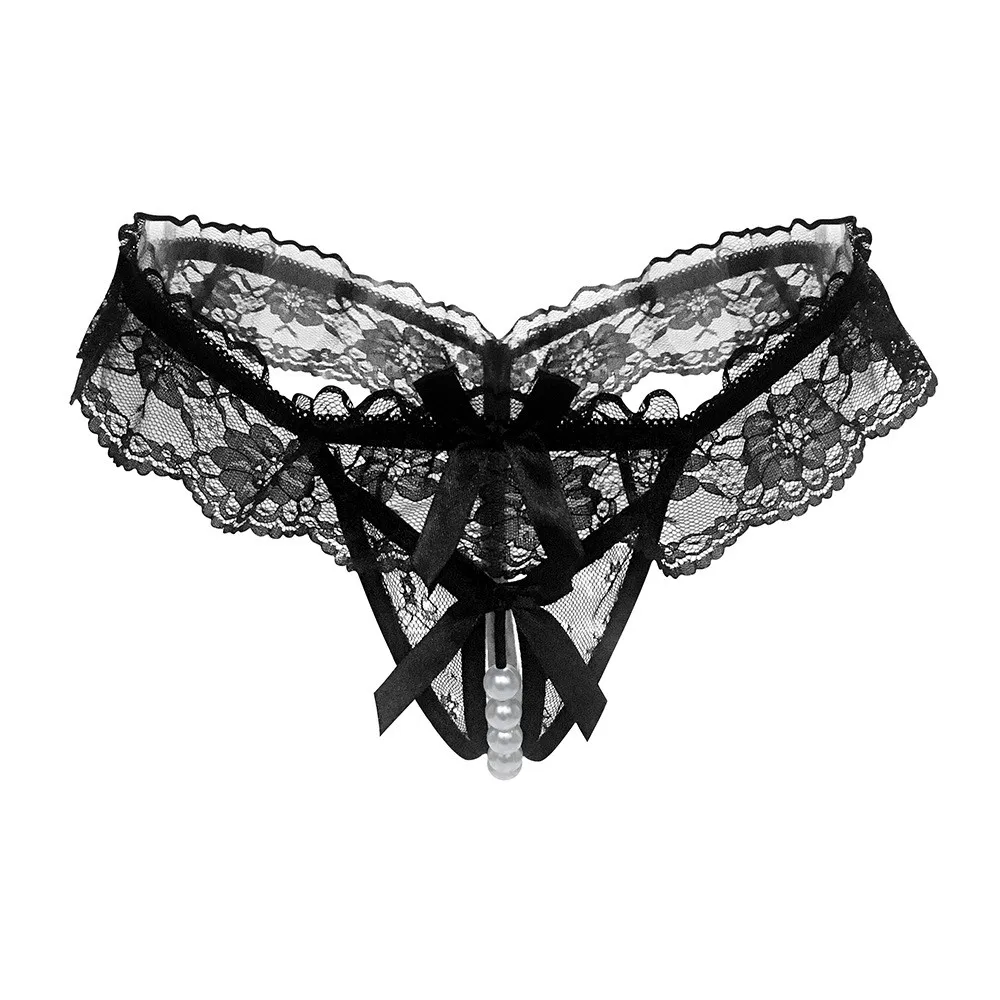 Seksi Açık Crotch Külot Kadın Dantel Örgü Lingeries Dikişsiz Düşük Bel Perspektif Külot Bayan Erotik Külot