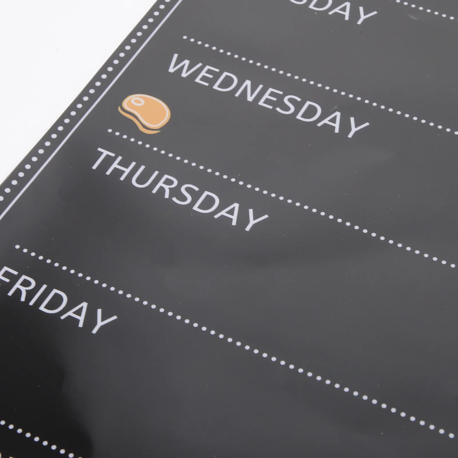 

Магнитная доска с гладкой поверхностью, кухонная наклейка на холодильник, доска для сухого стирания, практичная магнитная доска для сухого стирания