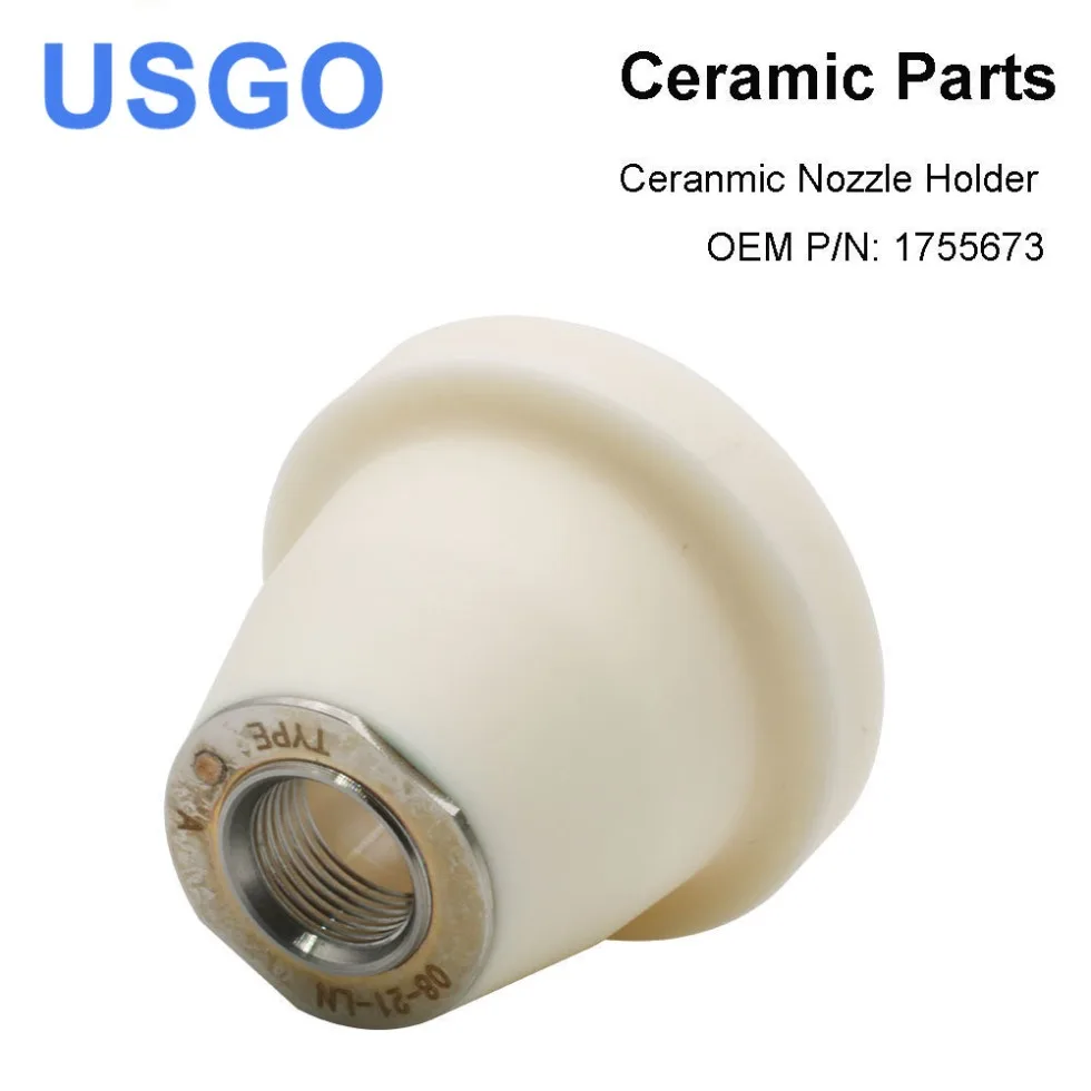 

USGO Laser Ceramic Nozzle Holder OEM PIN 1755673 For Trumpf Fiber Laser Cutting Head