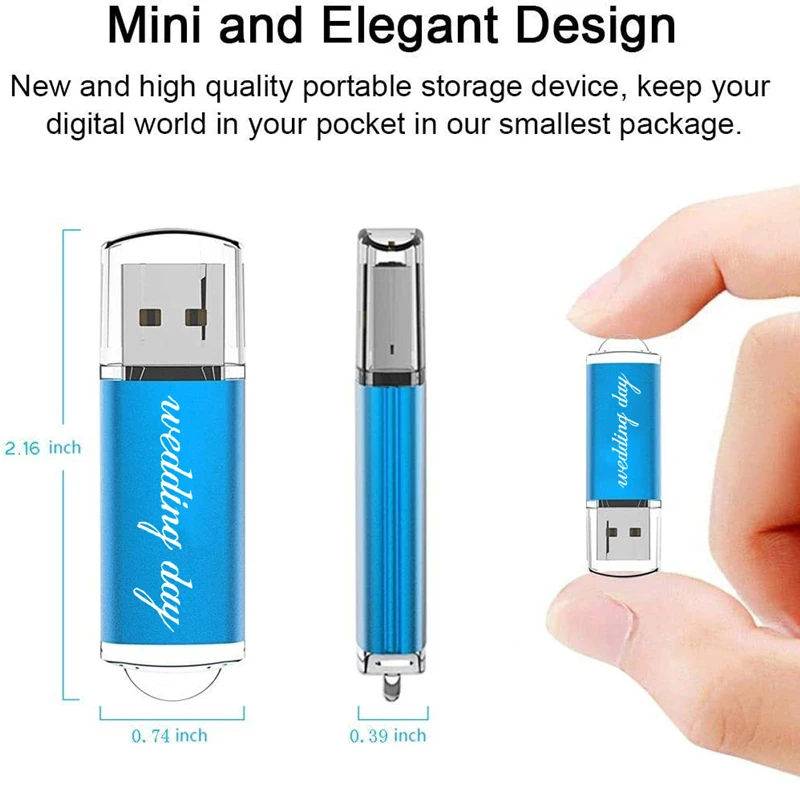 حر مخصص الزفاف يوم شعار ملون المعادن USB2.0 فلاش حملة ضوء ليد أحمر 4 جيجابايت 8 جيجابايت 16 جيجابايت 32 جيجابايت 64 جيجابايت ذاكرة عصا