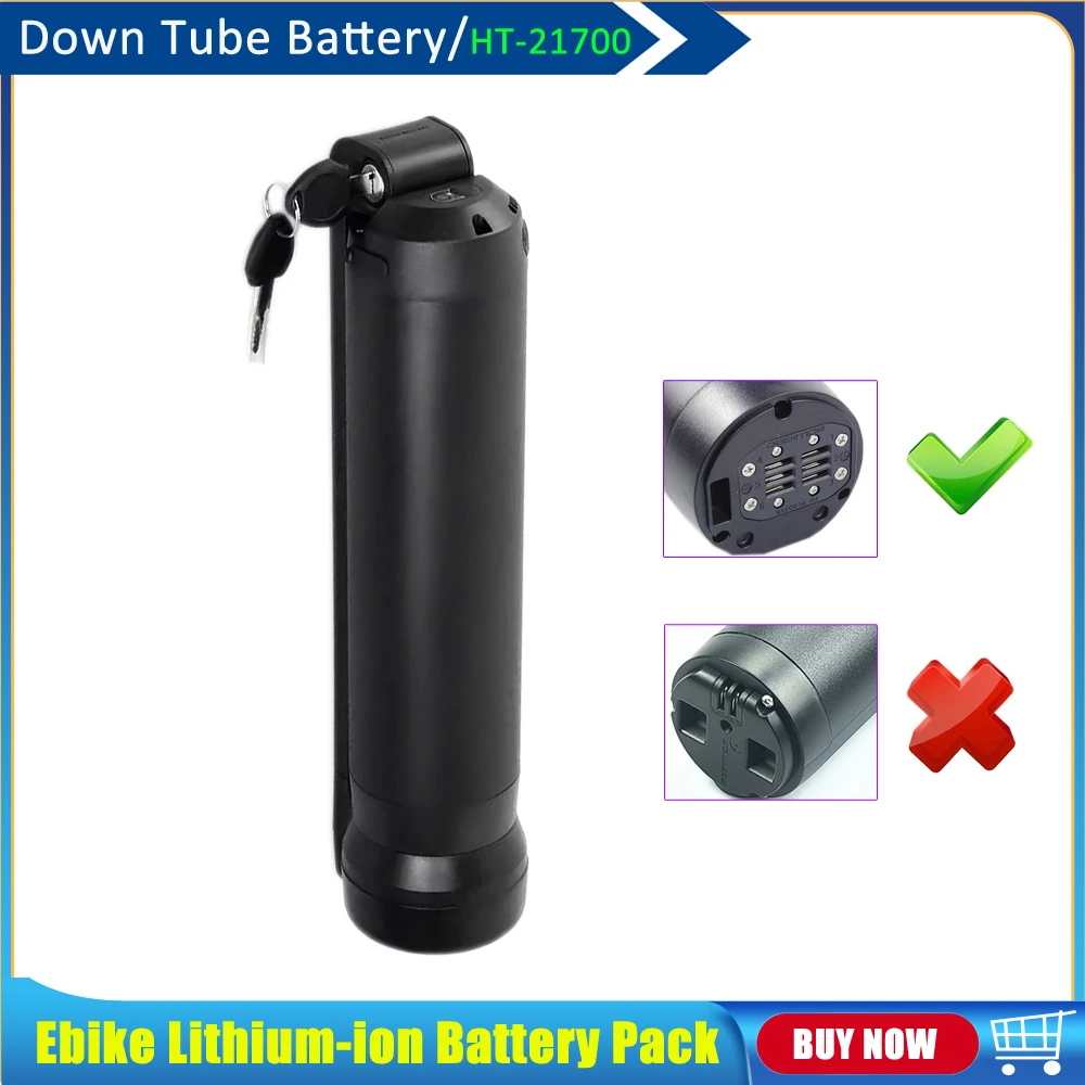 External Mini Bottle Down Tube 36V 10Ah 24V 15Ah Lithium-ion Battery Pack for City Bike Pedal Assist Electric Bicycle