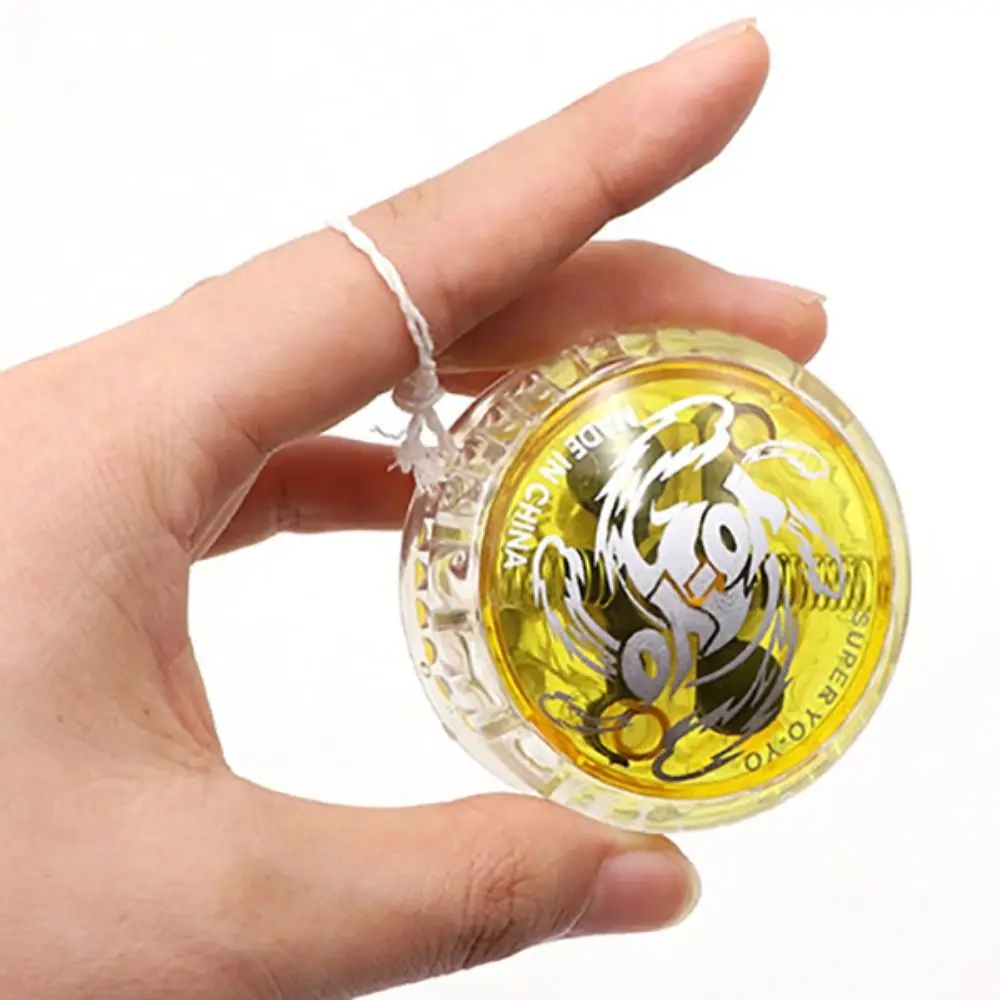 High Quality Plastic 2A Yoyo Fall Prevention Wear-resistant Glowing Yoyo Durable Concentration Yoyo Toys