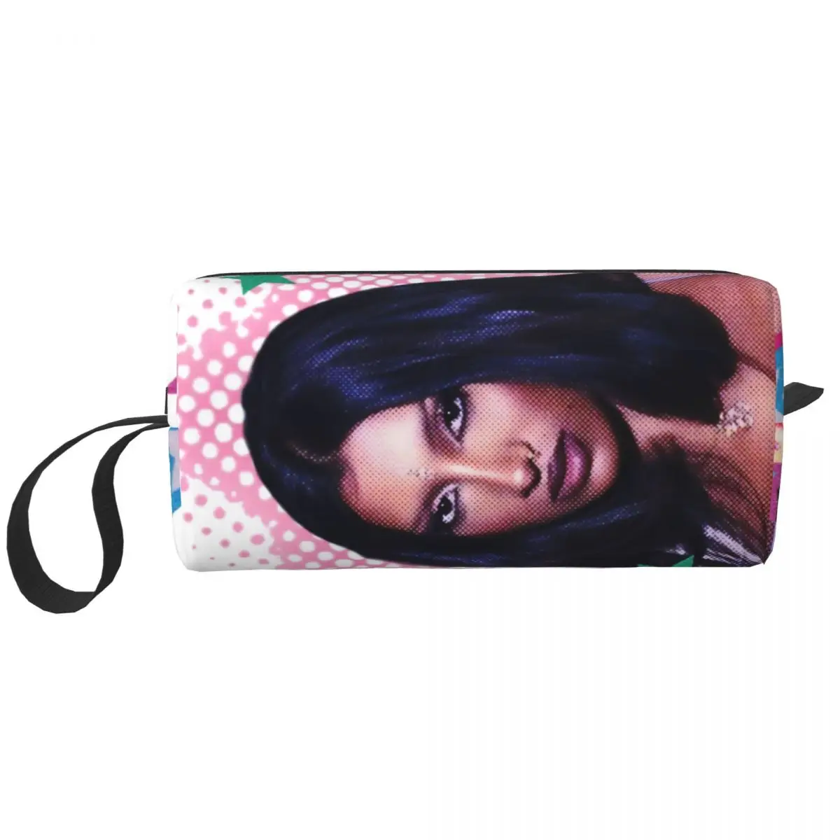 Lara Katseyes Kpop Girl Group Large Makeup Bag Beauty Pouch Travel Cosmetic Bags Organizer for Women