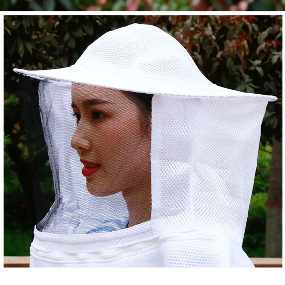 For Bee Warrior Beekeeping Suit Breathable Protective Jacket Anti Sting Uniform For Professional Apiary Workers
