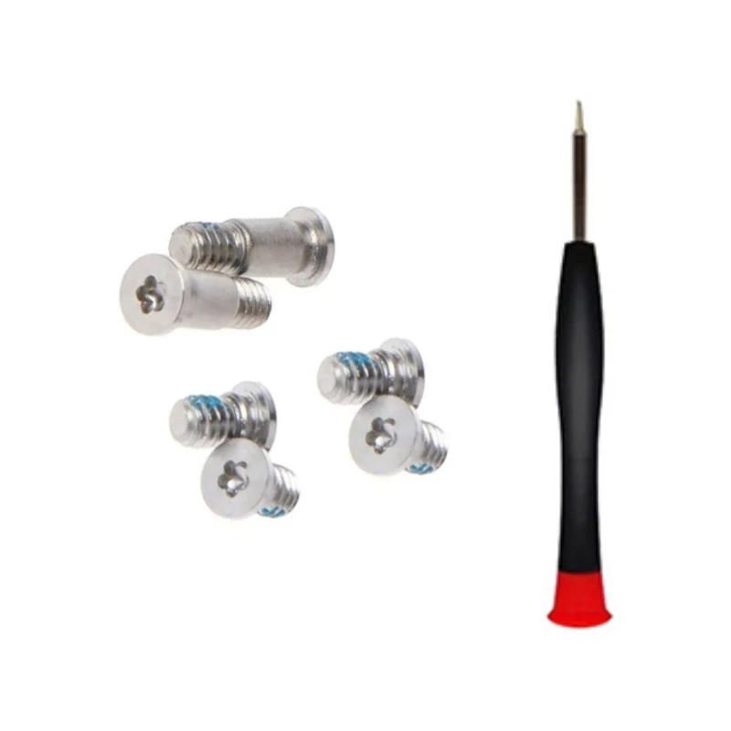 

A2141 Screws For MacBook Pro 16" Laptop Bottom Case Screw Screwdriver Notebook Back Cover Repair Replacement Screw Silver