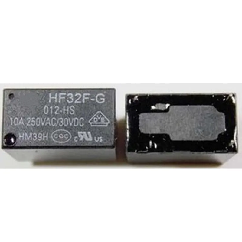 

Free shiping wholesale 10pcs/lot relay HF32F-G-012-HS