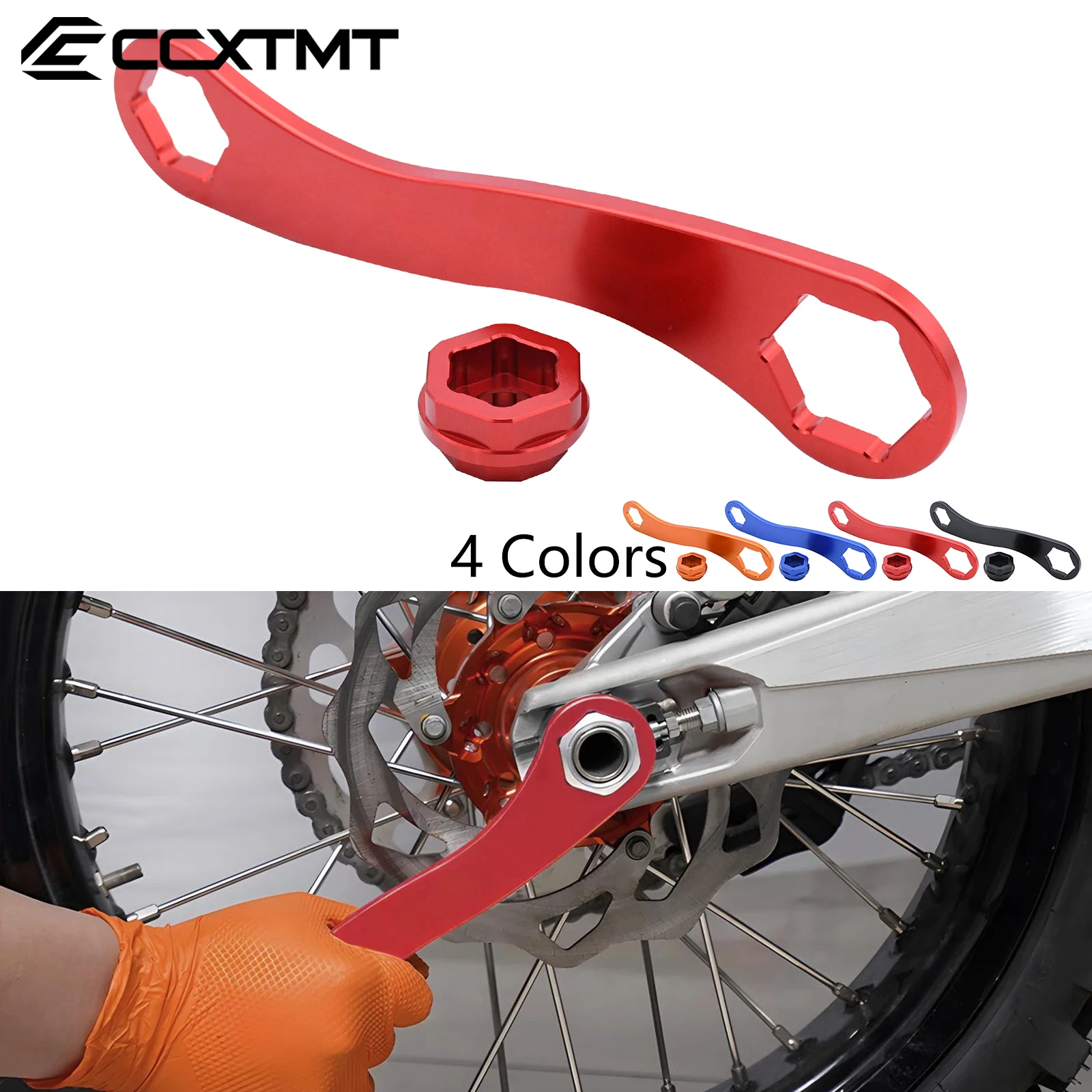 

CNC Front Rear Wheel Axle Wrench Removal Tool For KTM EXC EXCF SX SXF XC XCF For Husqvarna TX TC TE FX FC FE 125-701 2014-2023