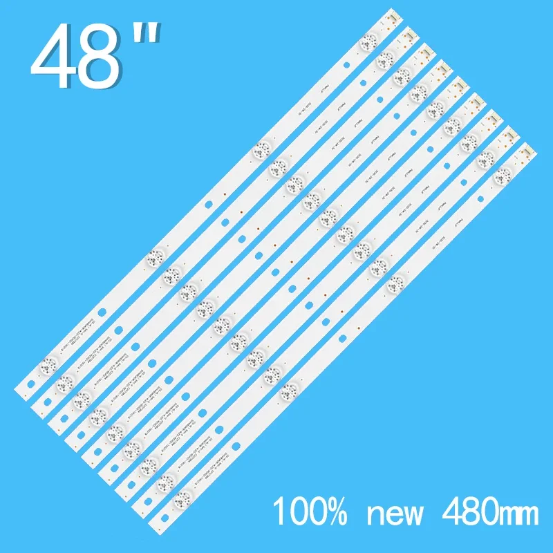 アルミニウムストリップライト,hisense用,led48ec520ua,led48k300u,svh480a08,4led,rev02,150416,led48ec290nバックライト,バッチあたり9個