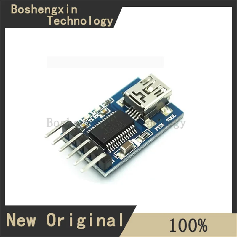 1Pcs USB to TTL supports 3.3V 5V dual power supply FT232RL FTDI MWC debugger