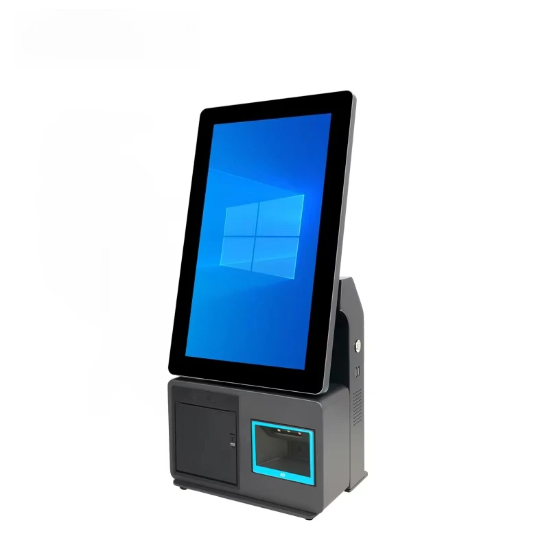 Self-service kiosk POS system 15.6-inch smart touch screen interactive self-service payment fast food restaurant
