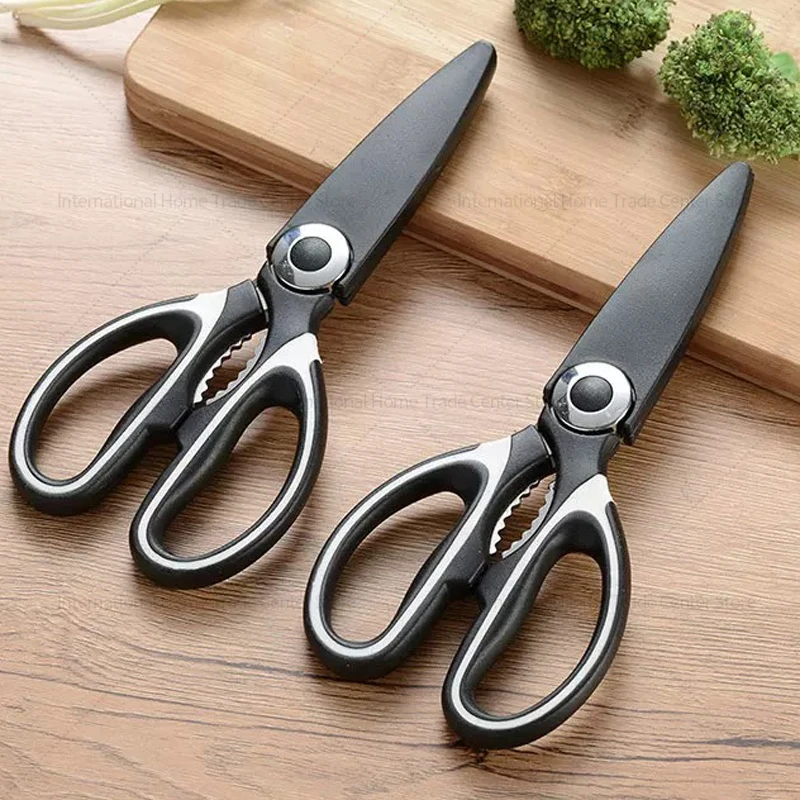 Multi Functional Stainless Steel Household Kitchen Scissors For Cutting Chicken Bones,Vegetables,Fish, And Other Tools