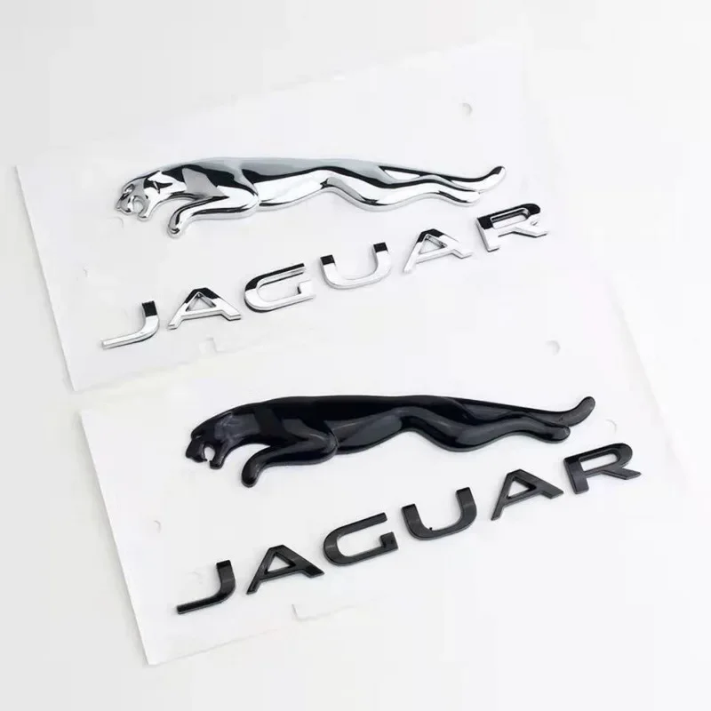 

car logo car sticker Suitable for Jaguar XF XE F-PACE E-PACE F-TYPE rear trunk logo JAGUAR English lettering F-PACE modified