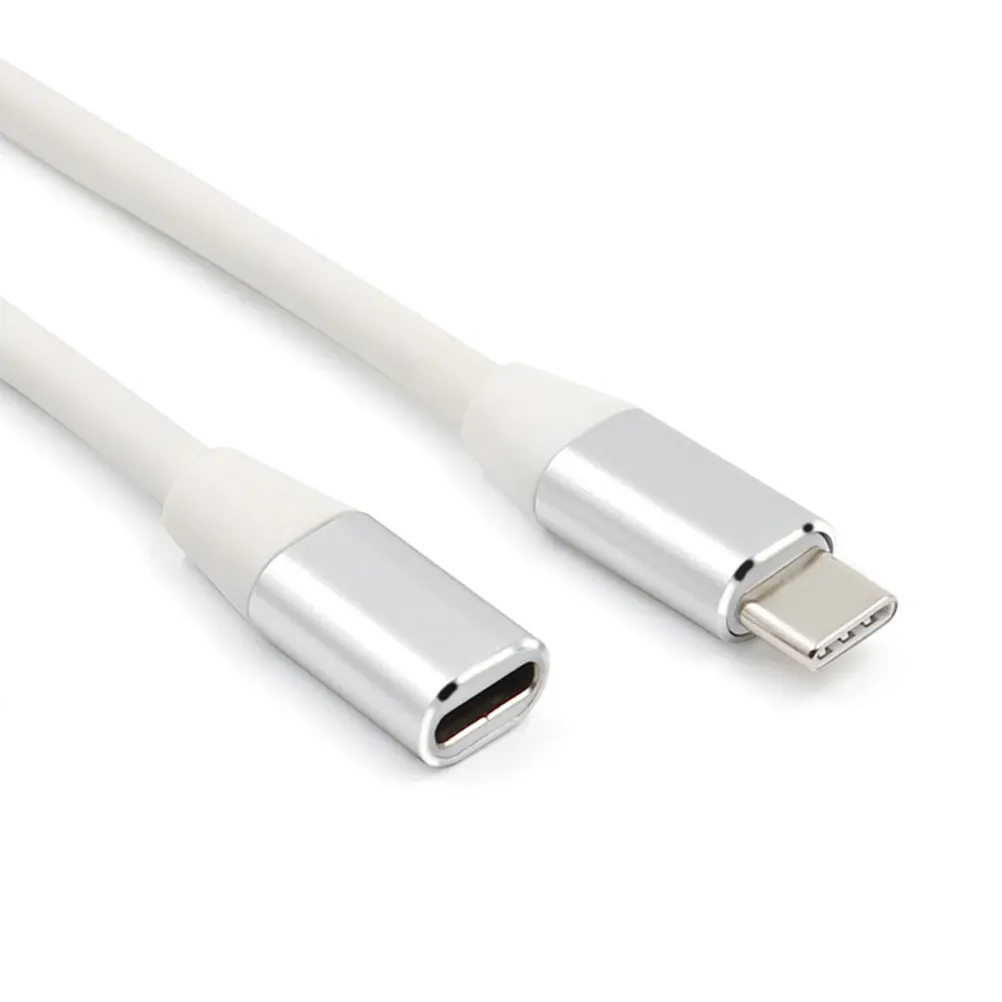 1 Meter USB C Extension Cable Type-C Male to Female Extender Cord USB 3.1 Data Charging Cable Compatible Note 8