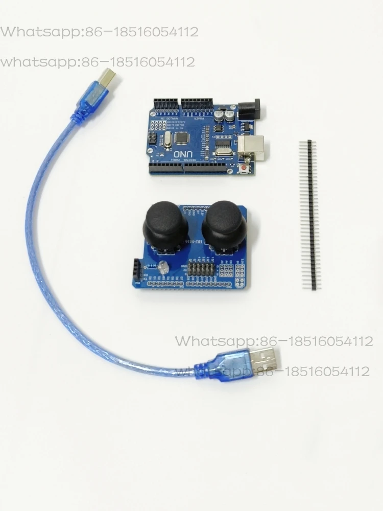 

Комплект сервопривода джойстика PS2 для Arduino, обучающий комплект управления роботизированной рукой, сделай сам