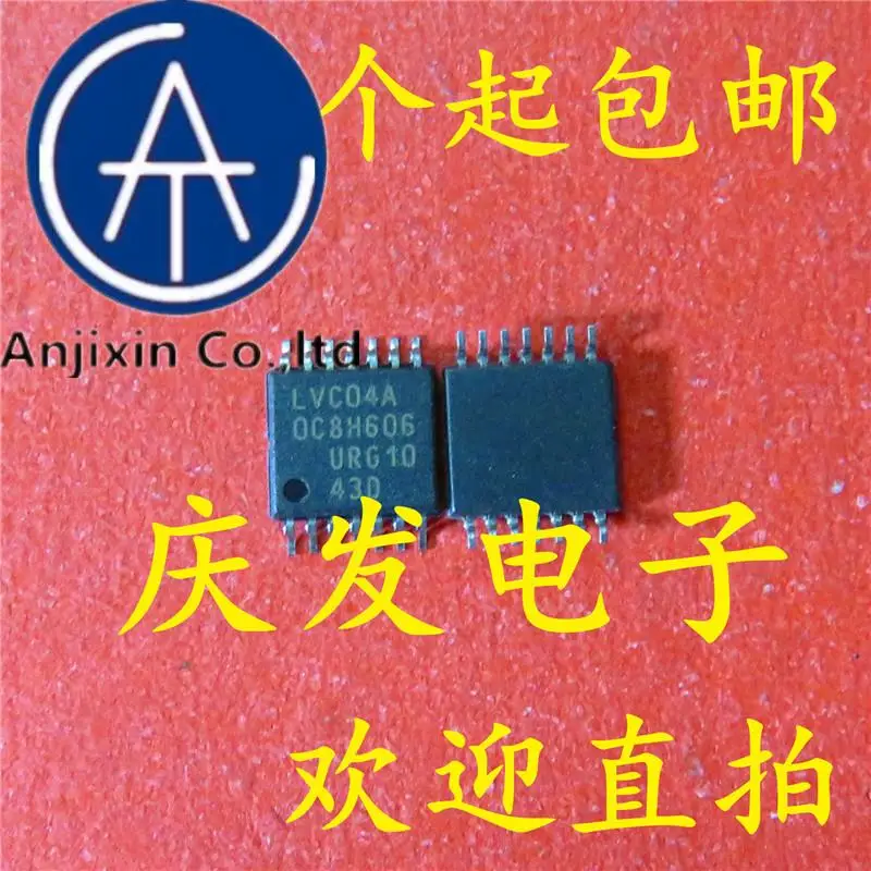 

10 шт. 100% оригинал, новый, в наличии SN74LVC04APW LVC04A TSSOP14