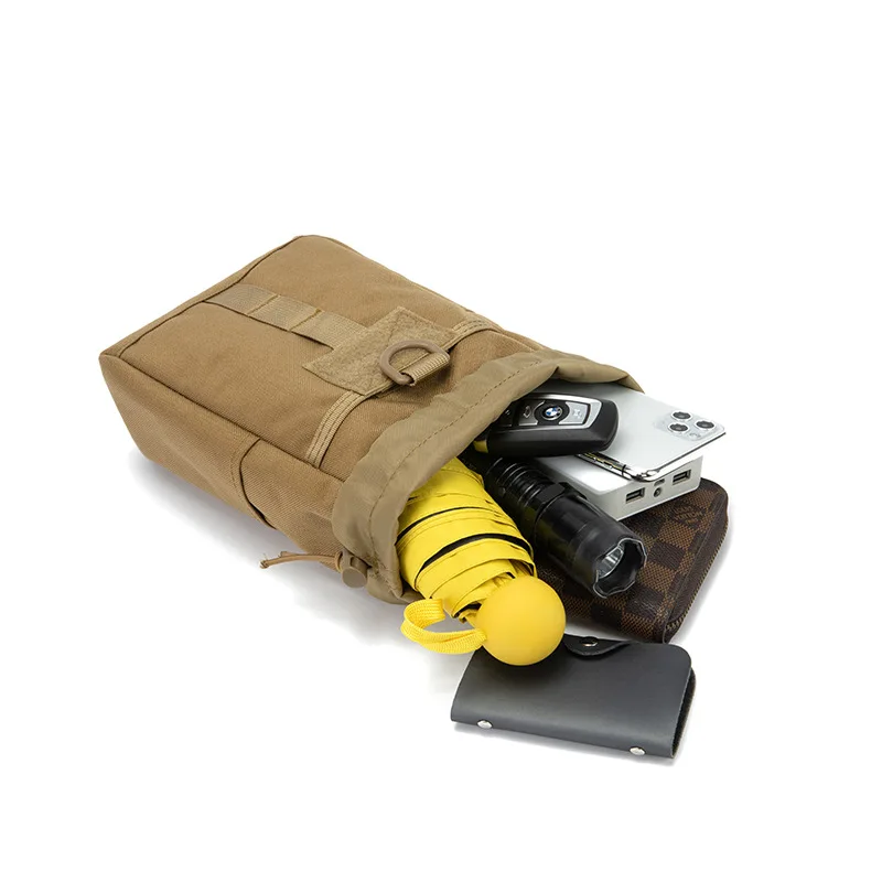 Outdoor Tactical Waist Bag Military Fan Storage Bag Sport Waterproof Climbing Accory Hanging Bag Small Object Miscellaneou...