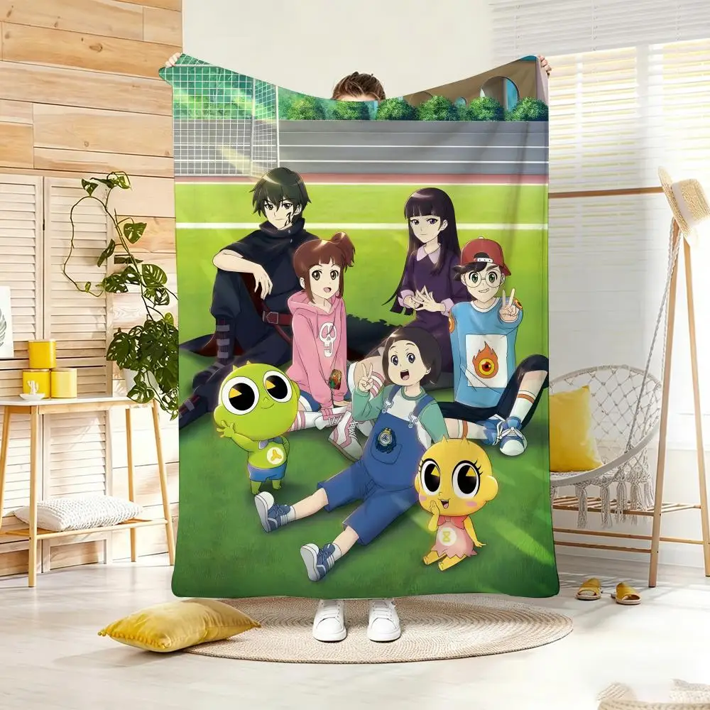 ANIME Popula T-The HauntedS Throw Lightweight 240g Flannel Blanket Soft Skin-friendly for Summer Cooling