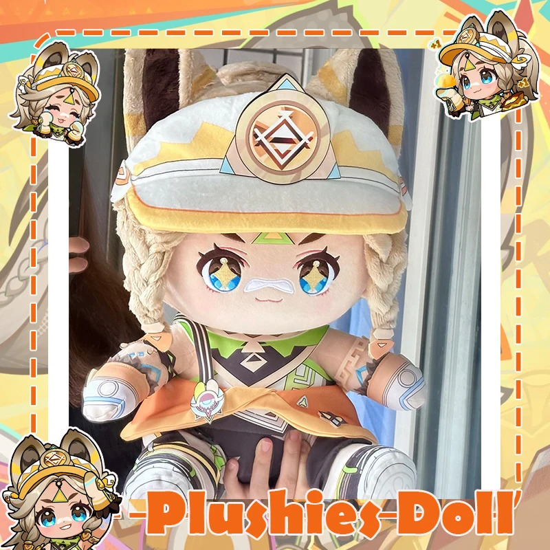 ゲーム原神インパクトカチナぬいぐるみ綿ぬいぐるみ座っているおもちゃぬいぐるみソフトアニメ役割抱き枕フィギュア 40 センチメートル大サイズ