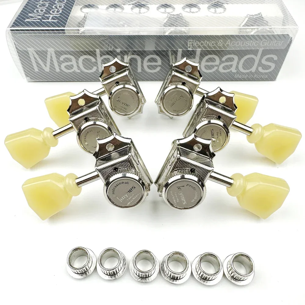 

1 Set 3R3L Vintage Deluxe LP SG Nickel Tuning Pegs Electric Guitar Machine Heads Tuners