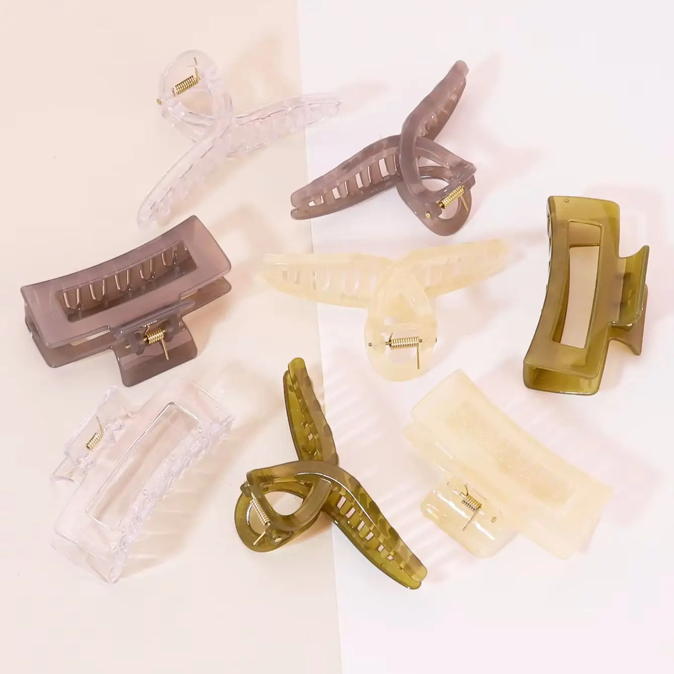 2pcs fixed hair clip set, rounded teeth without hooking shark clips, for daily outdoor use, Special for Real Hair Wigs