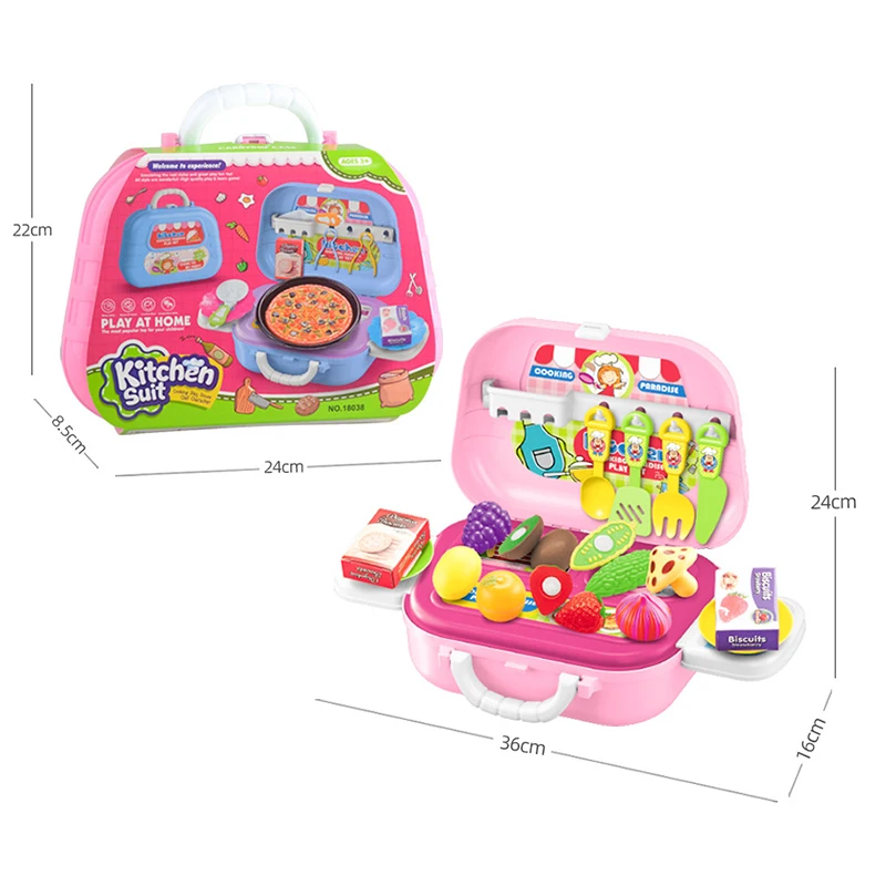 Children Over the Home Toys Various Theme Sets Educational Parent-Child Interactive Tools Kitchenware Medical Tools Handbag Gift