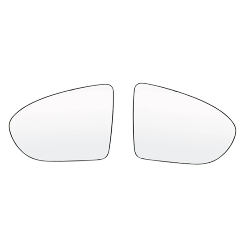 For Nissan Qashqai Dualis J10 2007-2014 Door Side Wing Mirror Glass Heated Convex Rearview Rear View Backplate