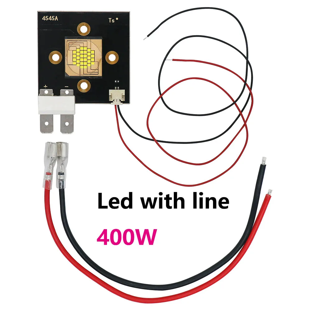 Led module High Power 400W LED Stage Light 30-36V 60000LM Cold White Luminous 45x45mm For Moving Head Disco DJ Lamp Accesso DIY