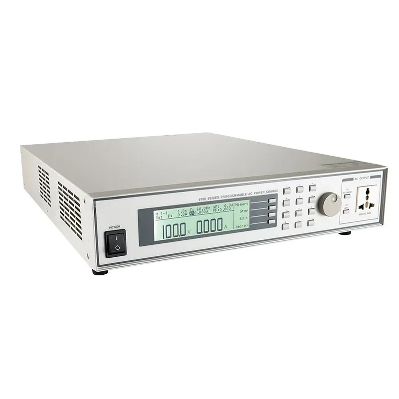 Programmable AC power supply, variable frequency power supply, ultra-low noise, linear power supply