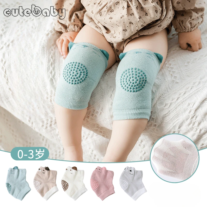 

Baby Crawling Knee Brace Anti-slip and Anti-fall Baby Toddler Thin Mesh Breathable To Protect The Knee Elbow Tool