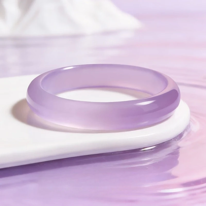 

Classic Fashion Elegant Purple Flat Bar Daily Bracelet