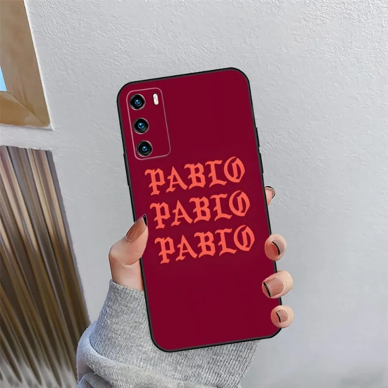 I FEEL LIKE PABLO Rapper Kanye West Phone Case For Huawei Mate60 P 50 30 40 Pro Plus 2020 2021 Psmart Z 7 2019 8 9 Nova 8 I Se