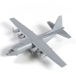 4D 1/144 US C-130 Hercules Transport Aircraft Warplane Toy Easy Assembly Military Model Gift for Boy